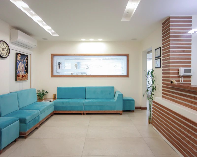 Bright waiting area at Health Vital Prime
